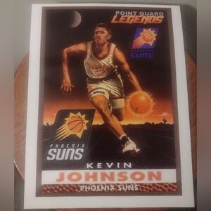 NEW!💯 KEVIN JOHNSON POINT GUARD LEGEND PHOENIX SUNS SELF-CREATED 8.5x11 POSTER!